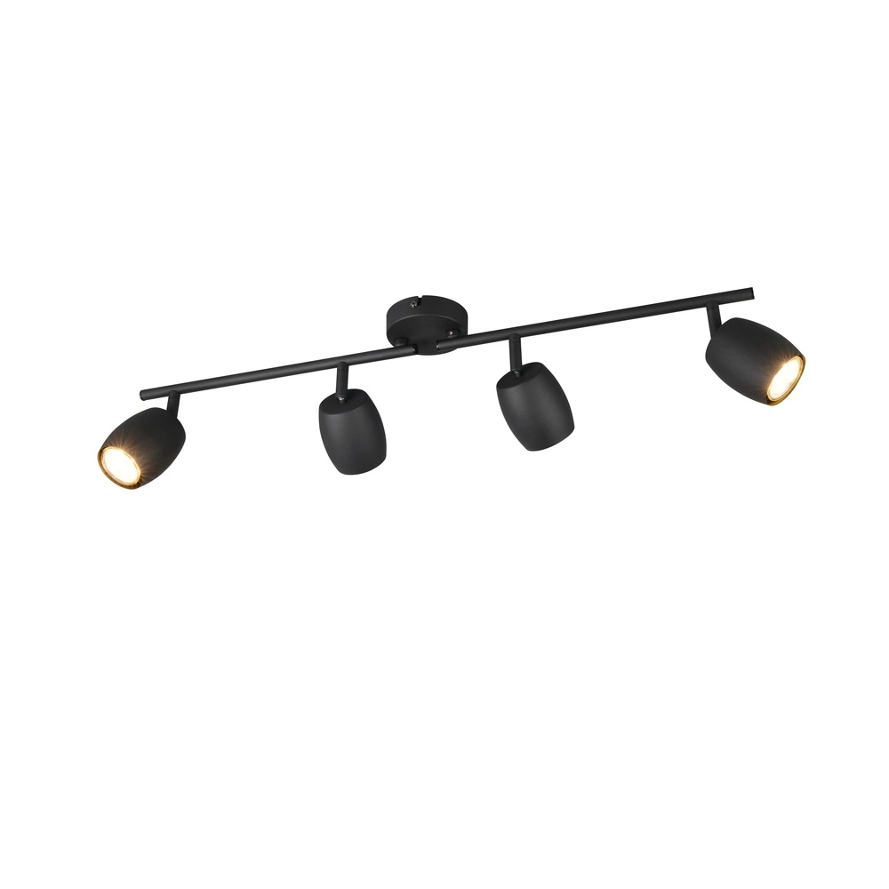 Ceiling lamp Nancy 4-light black