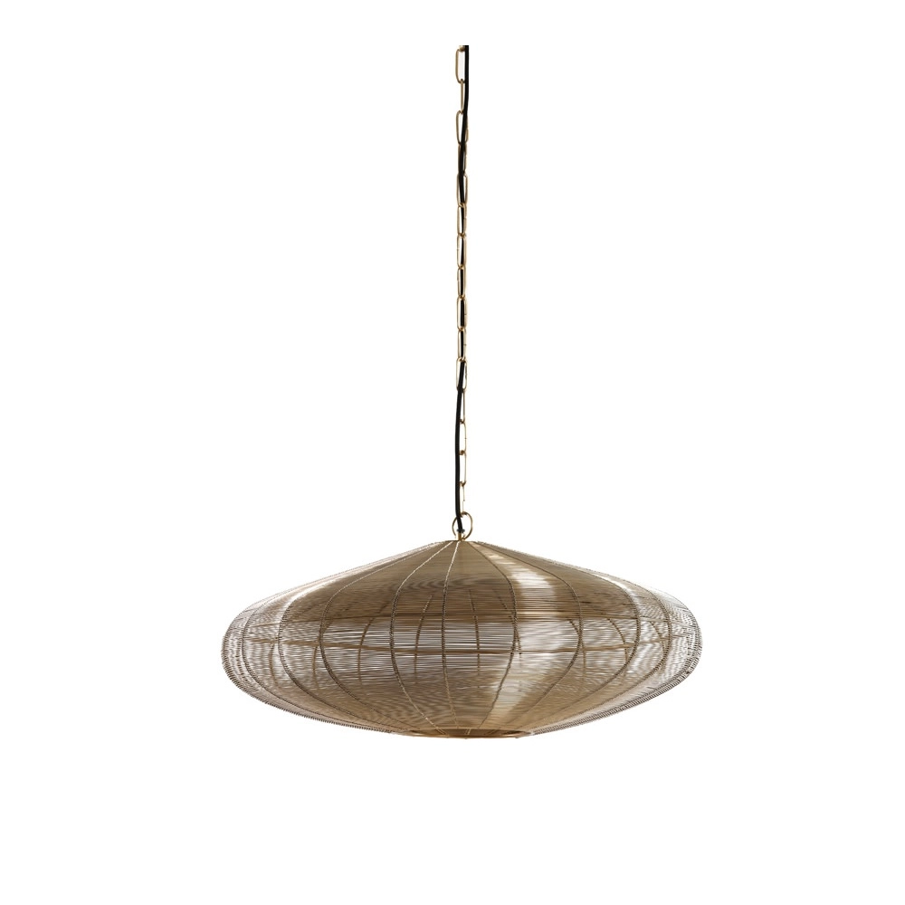Pendant lamp Bahoto gold Ø 60cm Light & Living 8717807706821