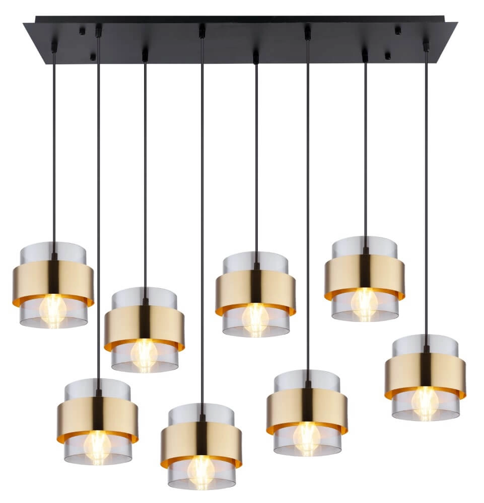 Dining room hanging lamp Milley 8x E27