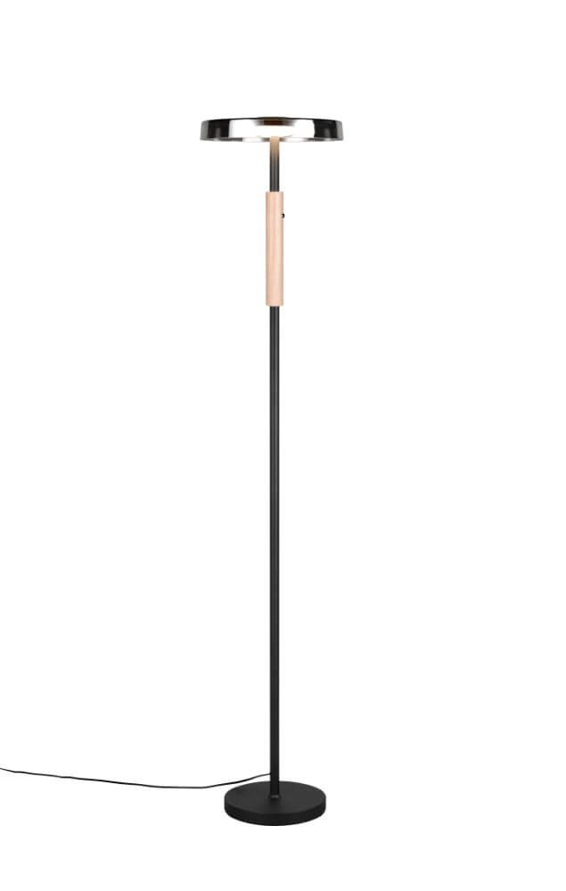 Led floor lamp Celeste smoke glass