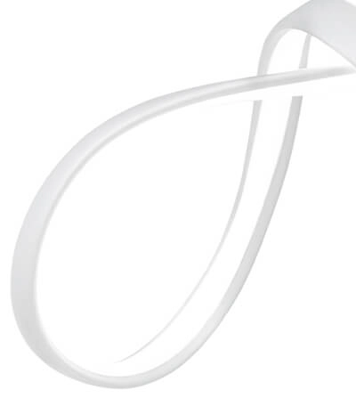 LED ceiling lamp Perugia white Trio 4017807525809