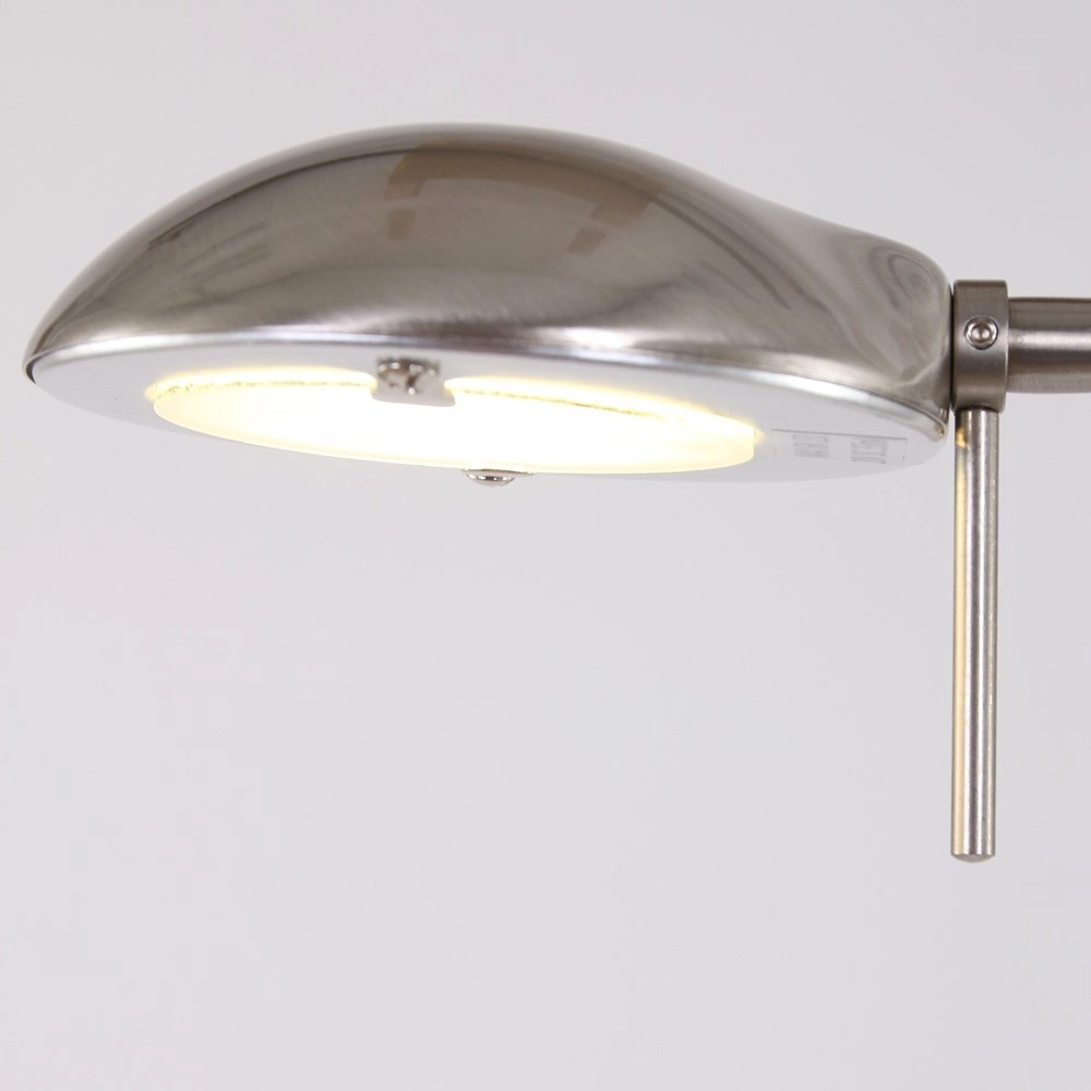 Floor lamp Mexlite 180cm - 2700K Metallic Grey Steinhauer 8712746096378