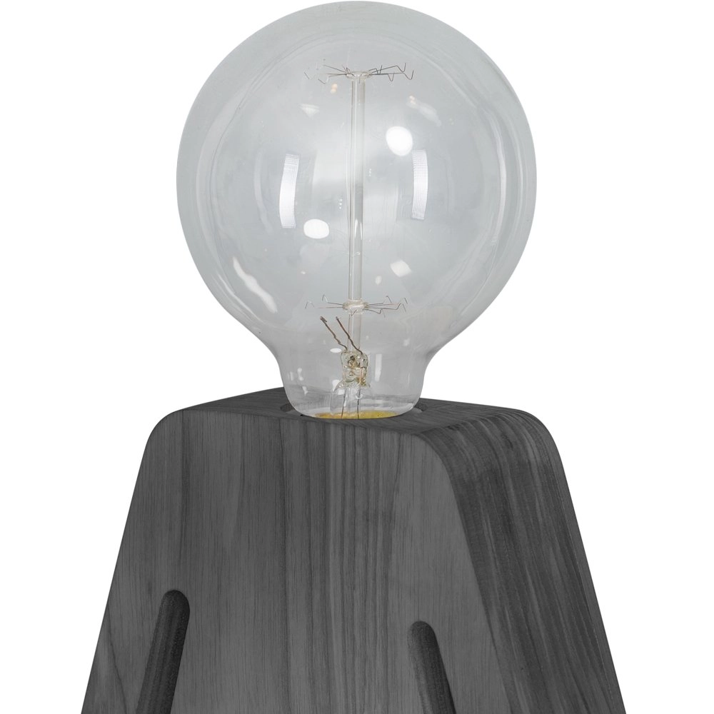 Wooden bedside lamp Eve Grey ETH 8719075185216
