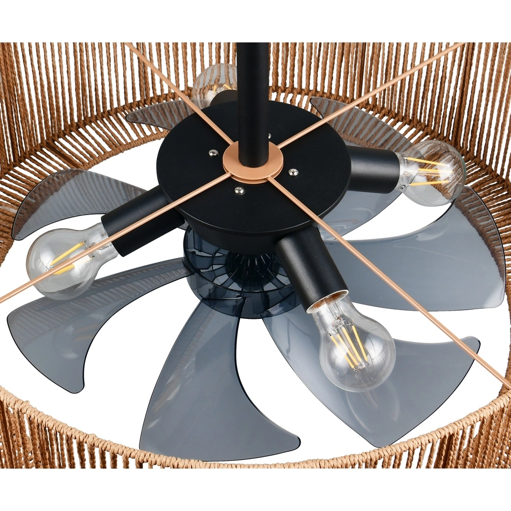 Rattan fan Smillum Ø 61cm Trio 4017807688139