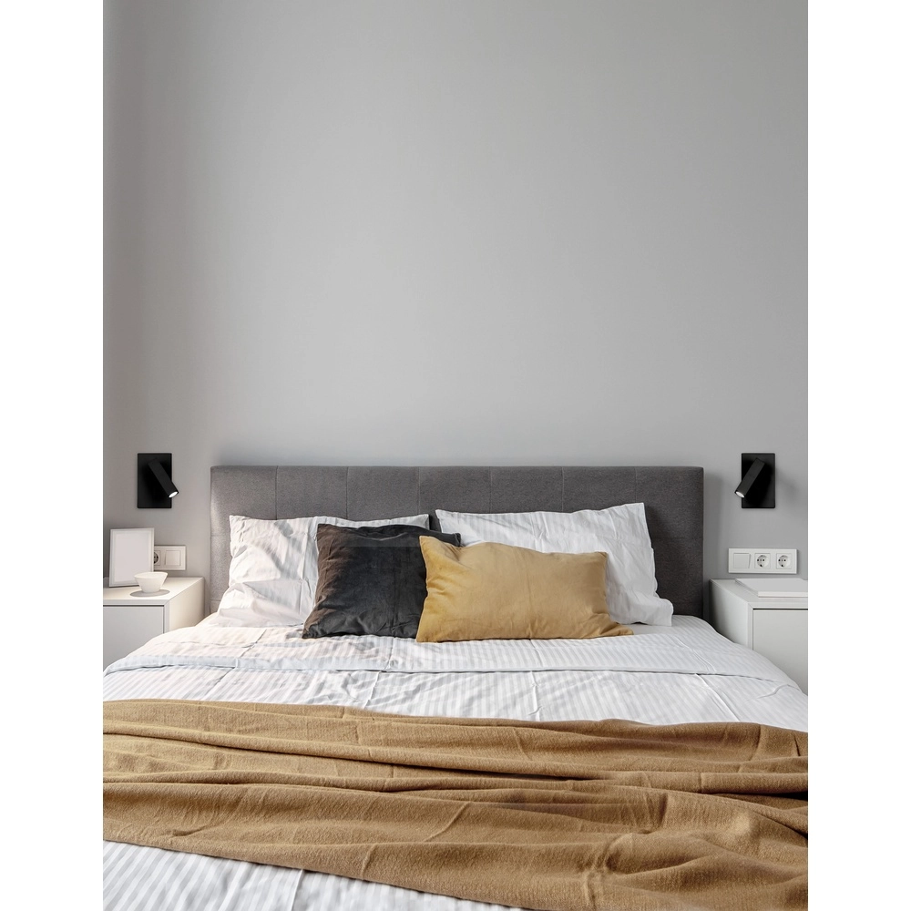 Wall light Dona black Lyora 5212017424877