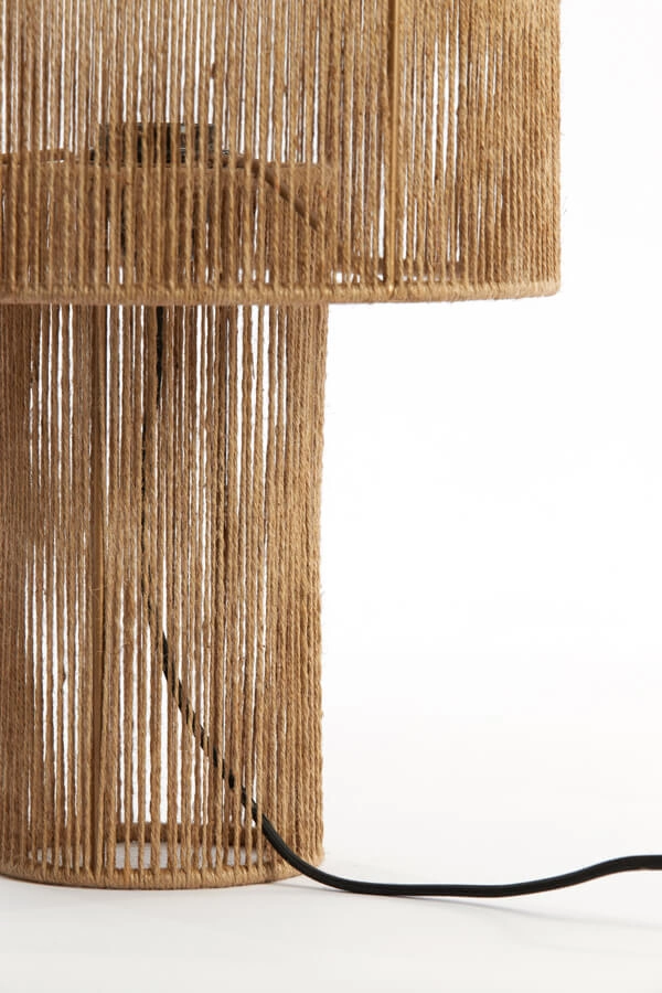 Rattan table lamp Lavatera Ø 30cm Light & Living 8717807676193