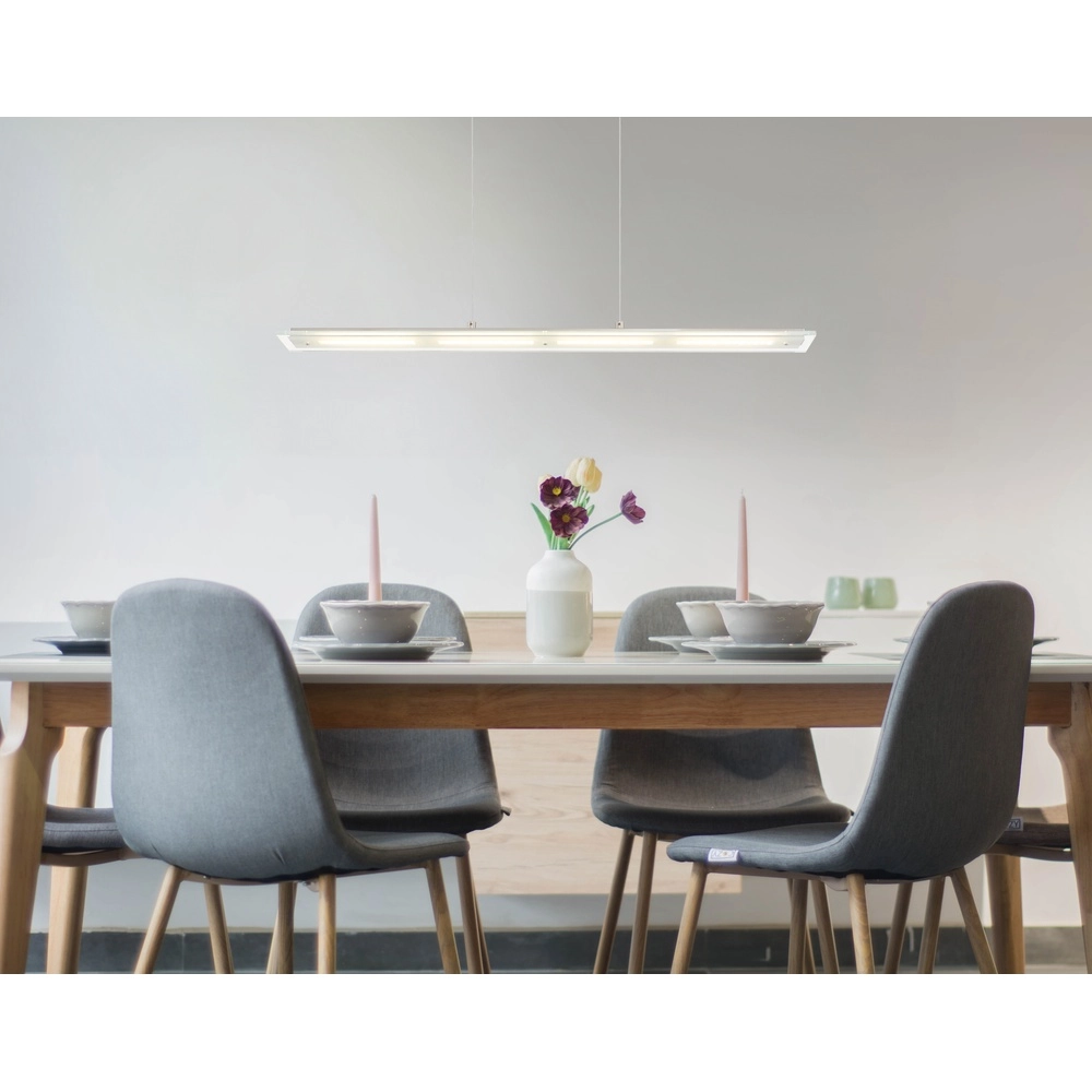 Pendant lamp Novak nickel 88cm Globo 9007371586028