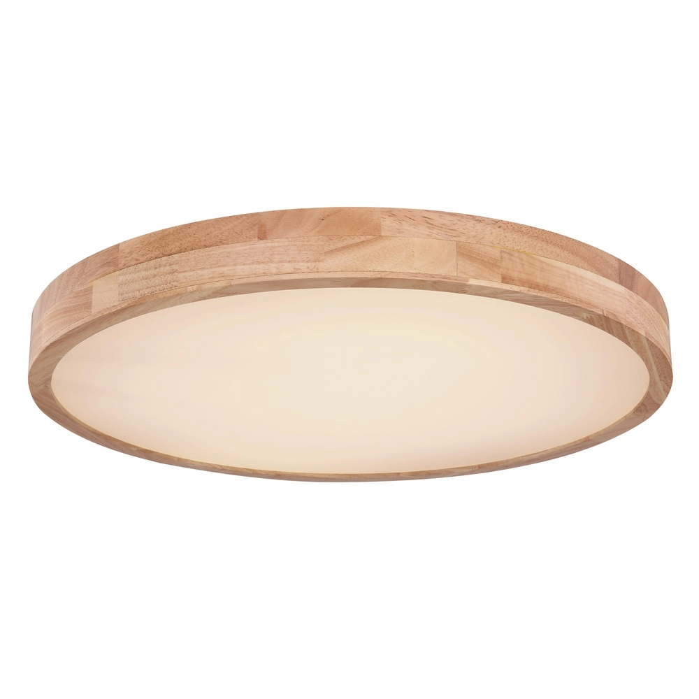 Wooden ceiling light Rainer Scandinavian Ø 60cm