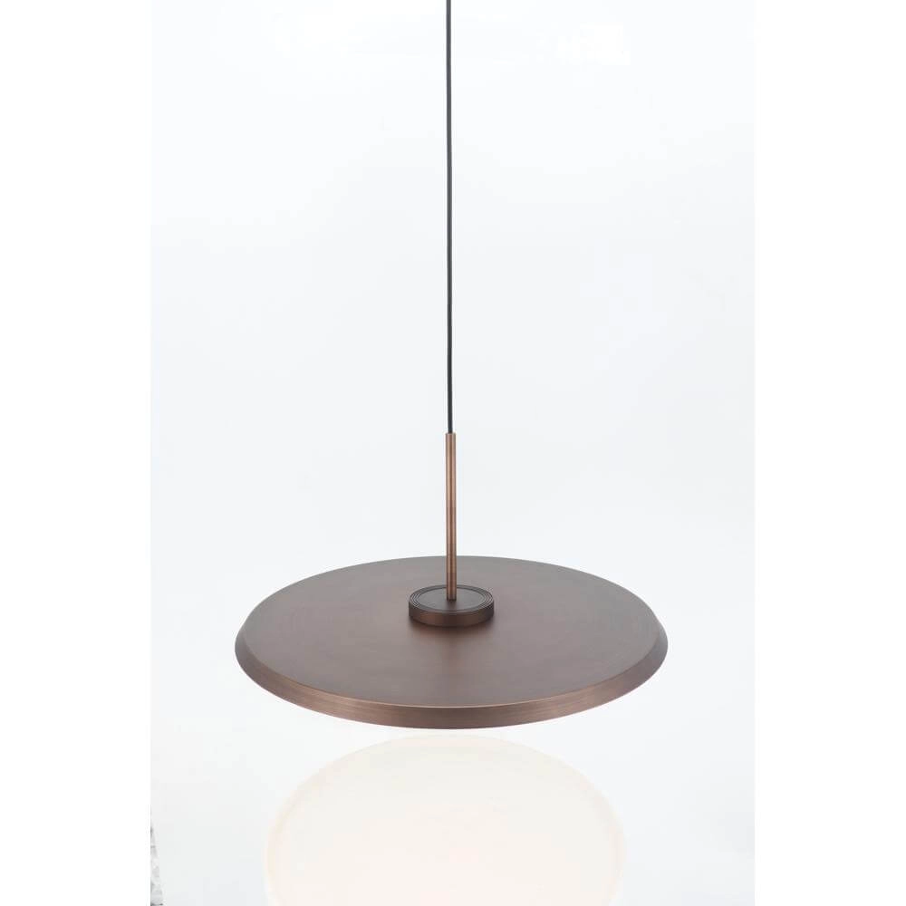 Modern pendant lamp Osorno copper Ø 35cm Artdelight 8720701101654