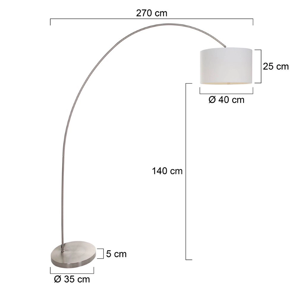 Arc lamp Solva Steinhauer 8712746123340