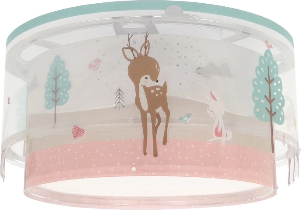 Children's room ceiling lamp Loving Deer pink Dalber 8420406003252