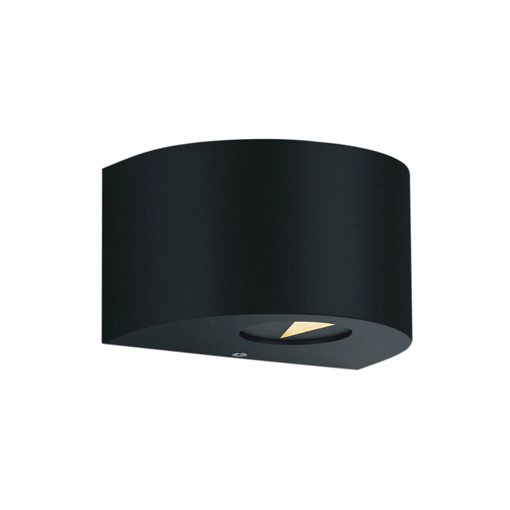 Wall lamp Rosario Up - Down 2x2w - 3000K matte black Trio 4017807411768