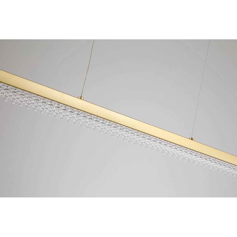 Pendant lamp Madeleine gold 100cm Searchlight 5053423299969