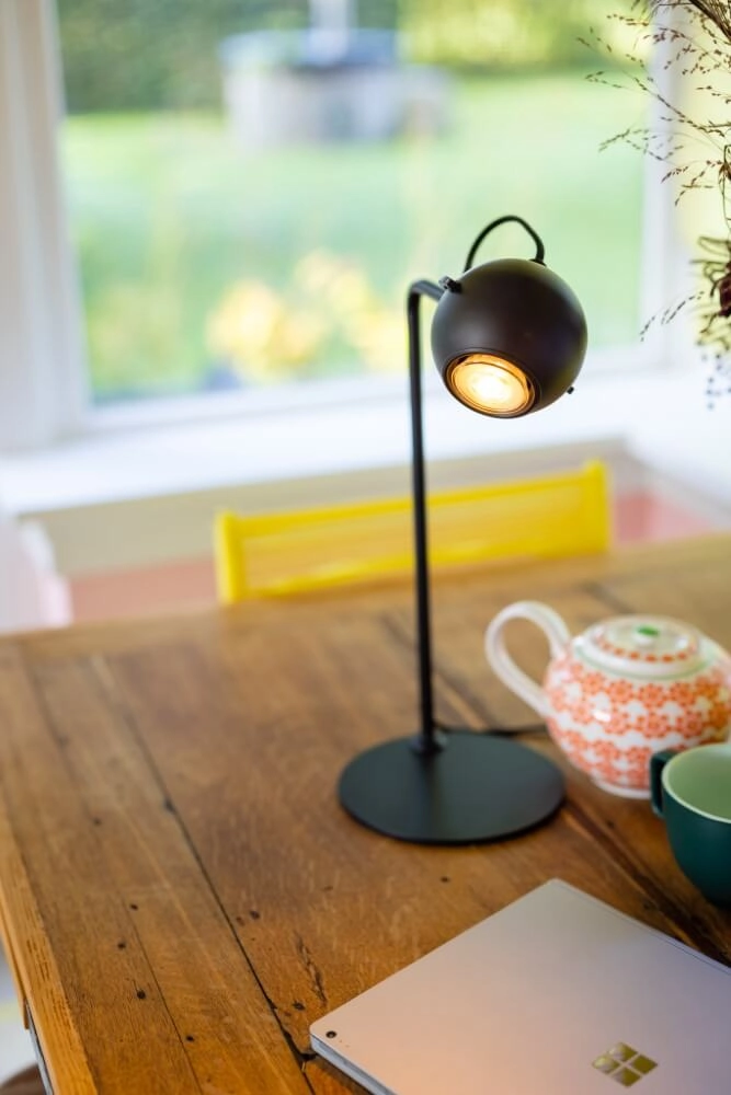 Black desk lamp The Eye ETH 8720195304524