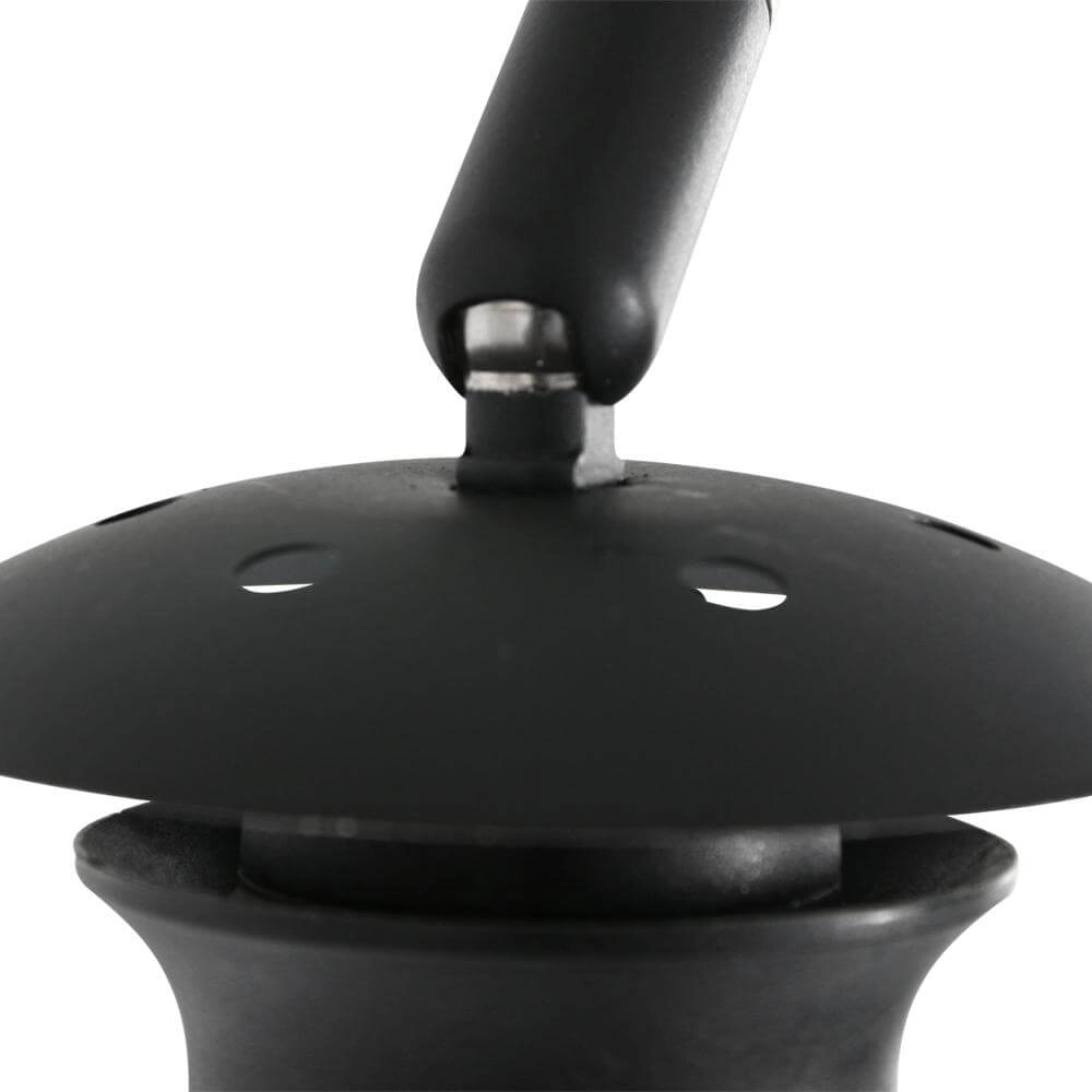 Wall lamp Sparkled Light black with straw shade Steinhauer 8712746171778