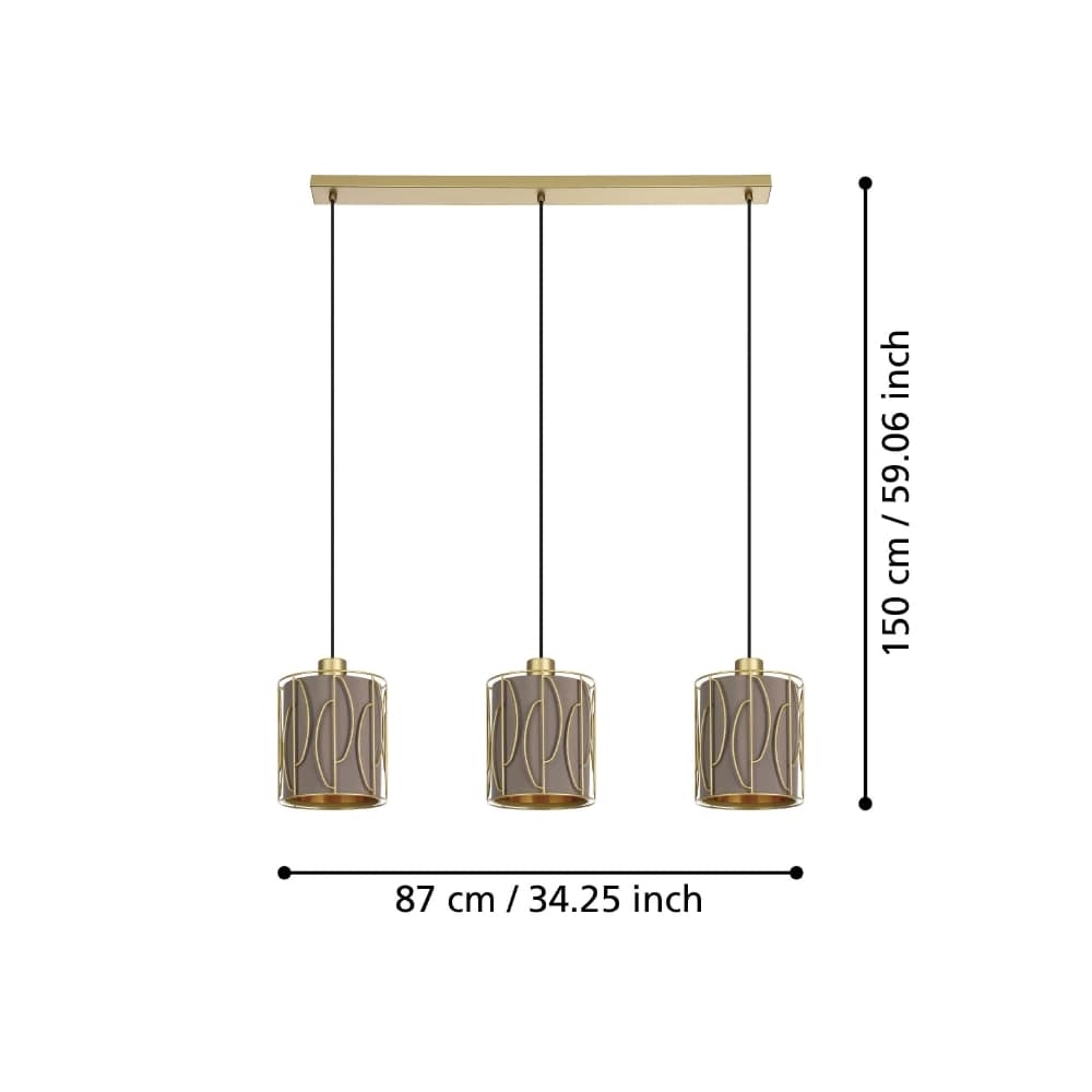 Modern dining room lamp Corojal Stars of Light 9008606243198