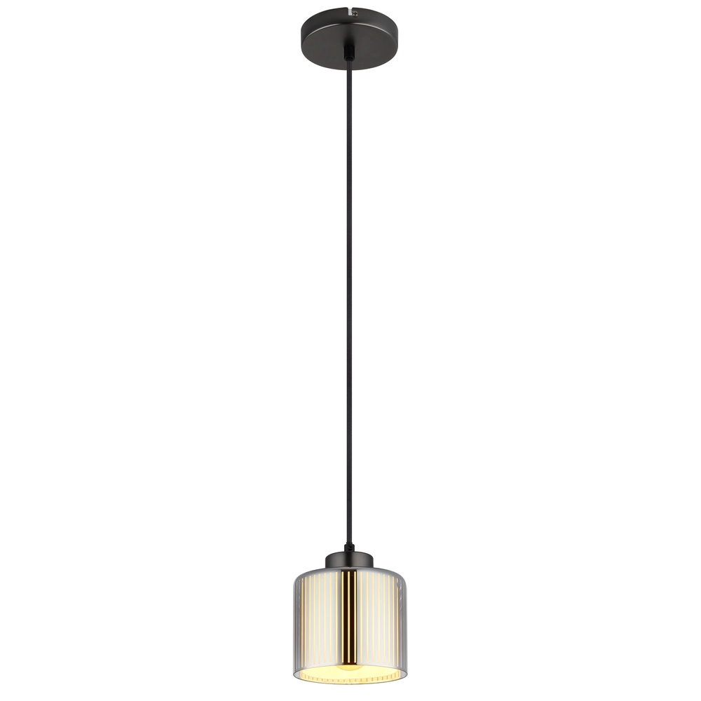 Design pendant lamp Felicia gunmetal