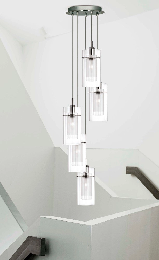 Glass vide lamp Duo 1 Searchlight 5013874274649