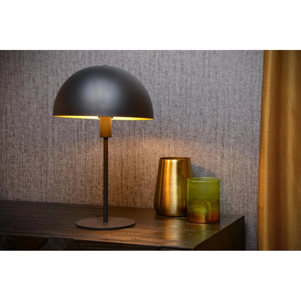 Design table lamp Siemon Black Lucide 5411212451521