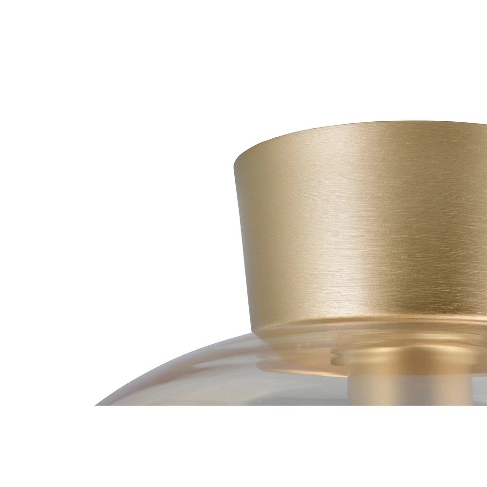 Ceiling lamp Sidera amber Ø 26cm Trio 4017807697261