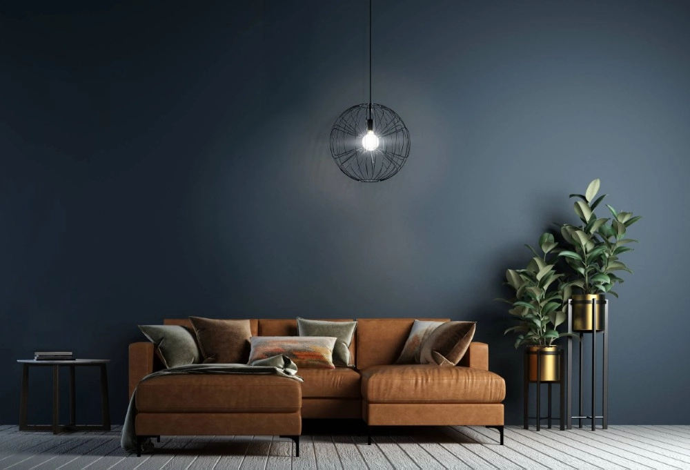 Pendant lamp Okinzuri 1 black Eglo 9002759322526
