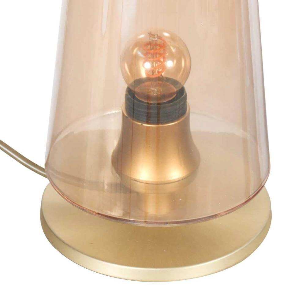 Sleek table lamp Ancilla Round Gold Steinhauer 8712746171068