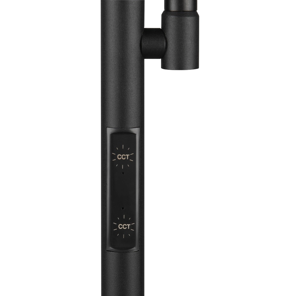 Floor lamp Specter black with reading lamp Trio 4017807612288