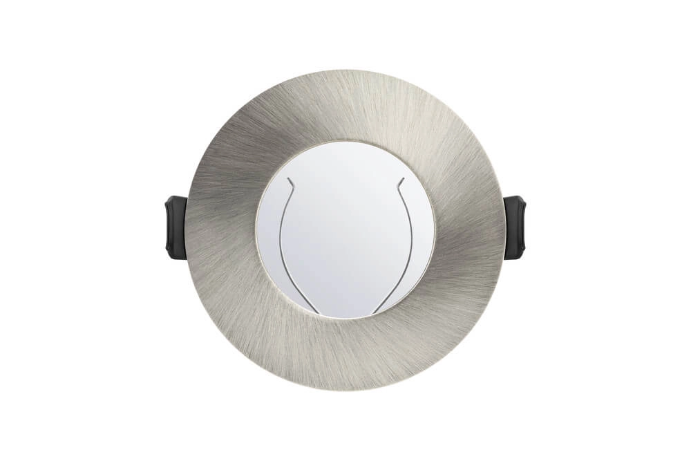 Stainless steel recessed spotlight EvoFire GU10 - round Lyora 5055788228387