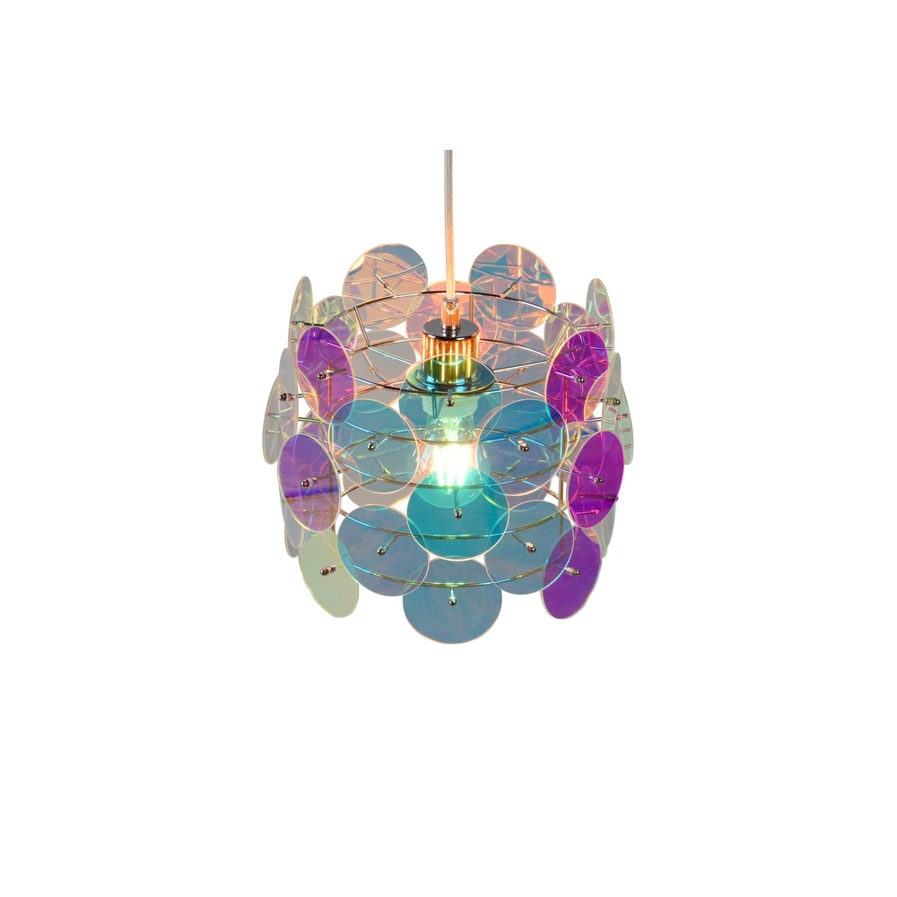 Pendant lamp Iride colored Trio 4017807670950