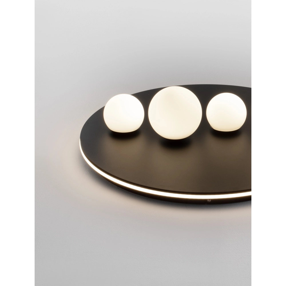 Design ceiling lamp Velna black Ø 62,2cm Lyora 5212017440242