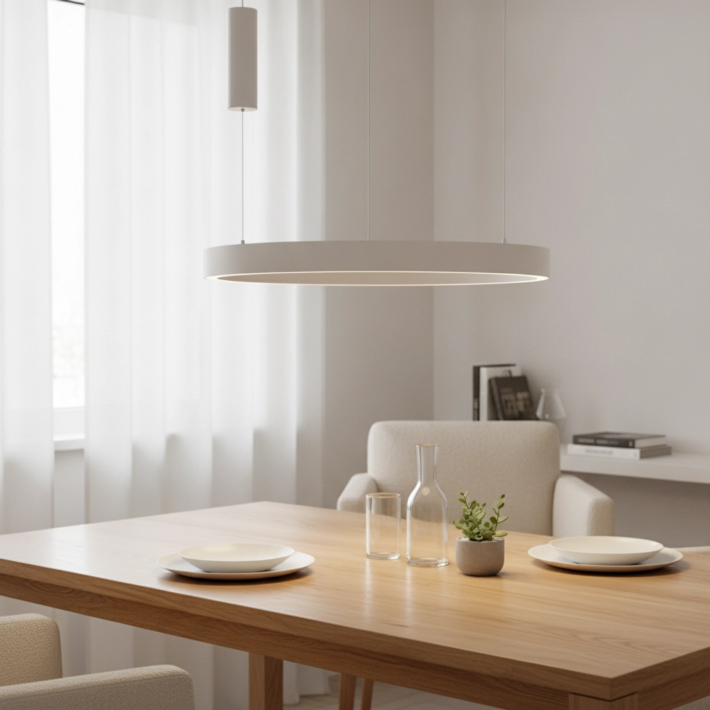 Design pendant lamp Sting white Ø 80cm