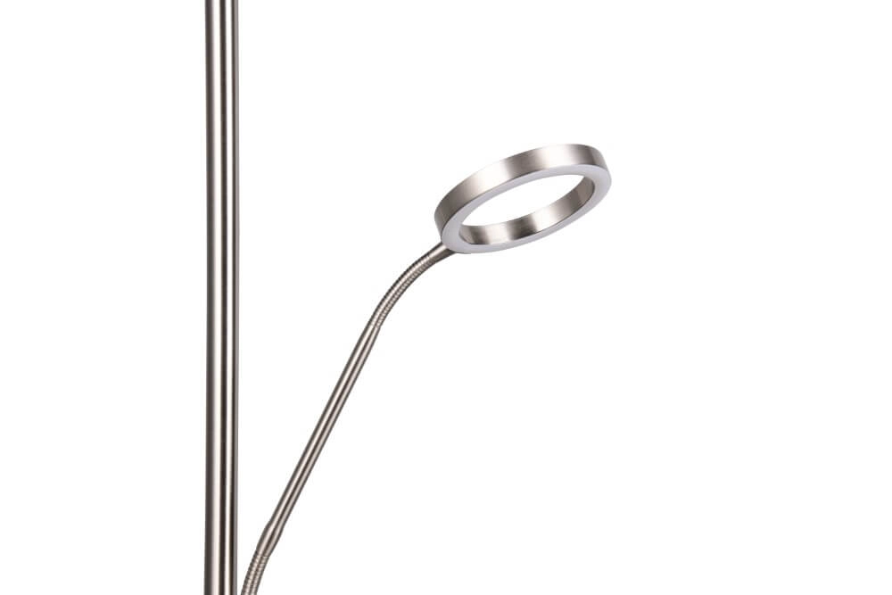 Design reading lamp Willis Stainless Steel - 180cm Trio 4017807618129