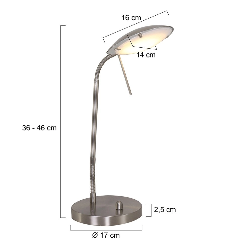 LED desk lamp Mexlite Steinhauer 8712746114676