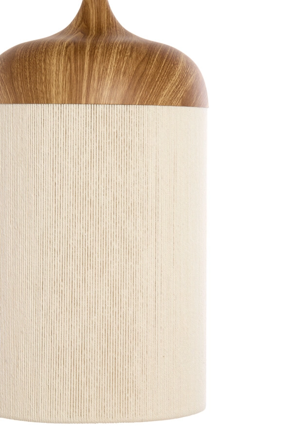Pendant lamp Dania light wood print Ø 16cm Light & Living 8717807743345
