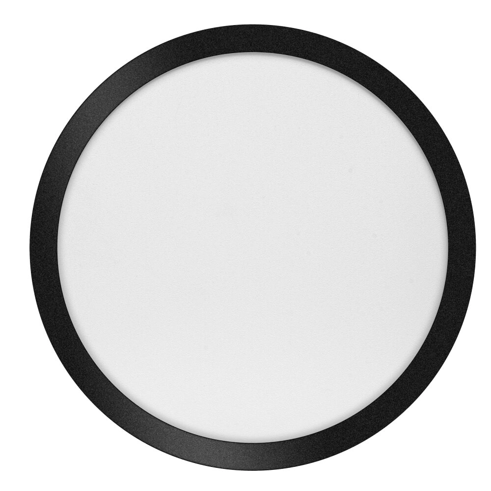 Led ceiling light Anne 24w - 2700K - Ø40cm black
