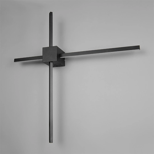 Modern wall lamp Cassino black 67.5cm Trio 4017807683202