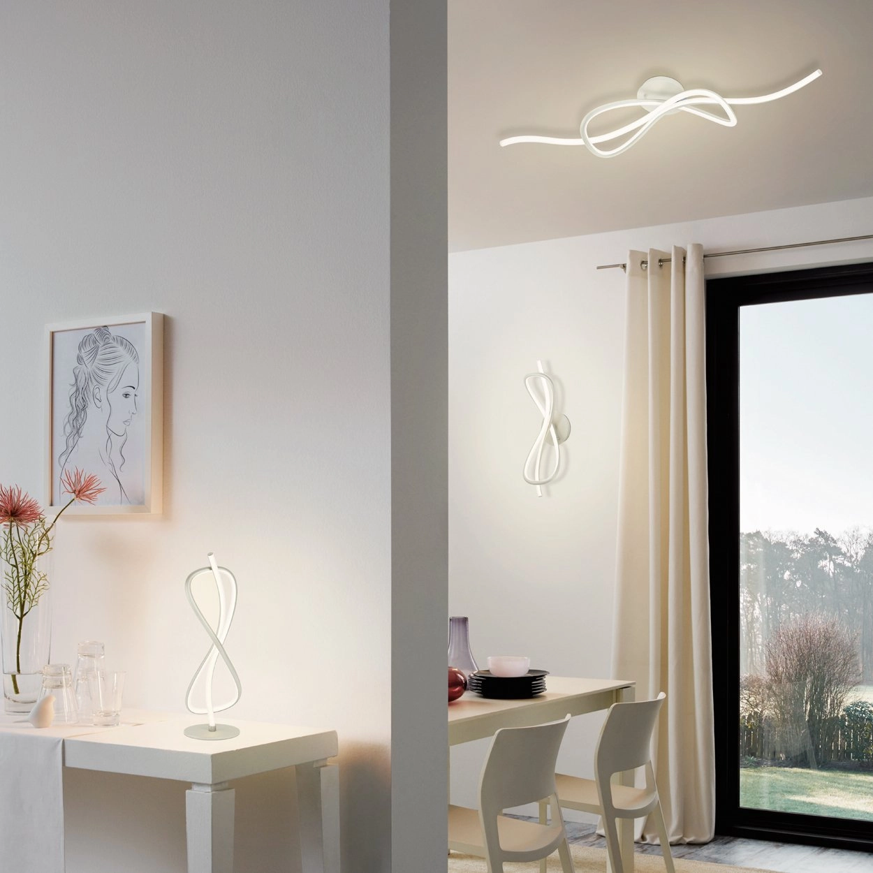 Ceiling lamp Novafeltria LED Eglo 9002759979379