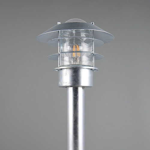 Garden lamp 100cm Ruvuma zinc grey Trio 4017807687736