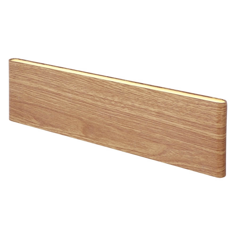 Design wall lamp Siegfried M wood with switch Globo 9007371418145