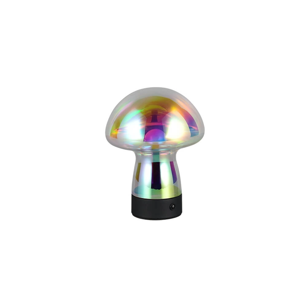 Table lamp Dooley rechargeable with colored glass Trio 4017807643237