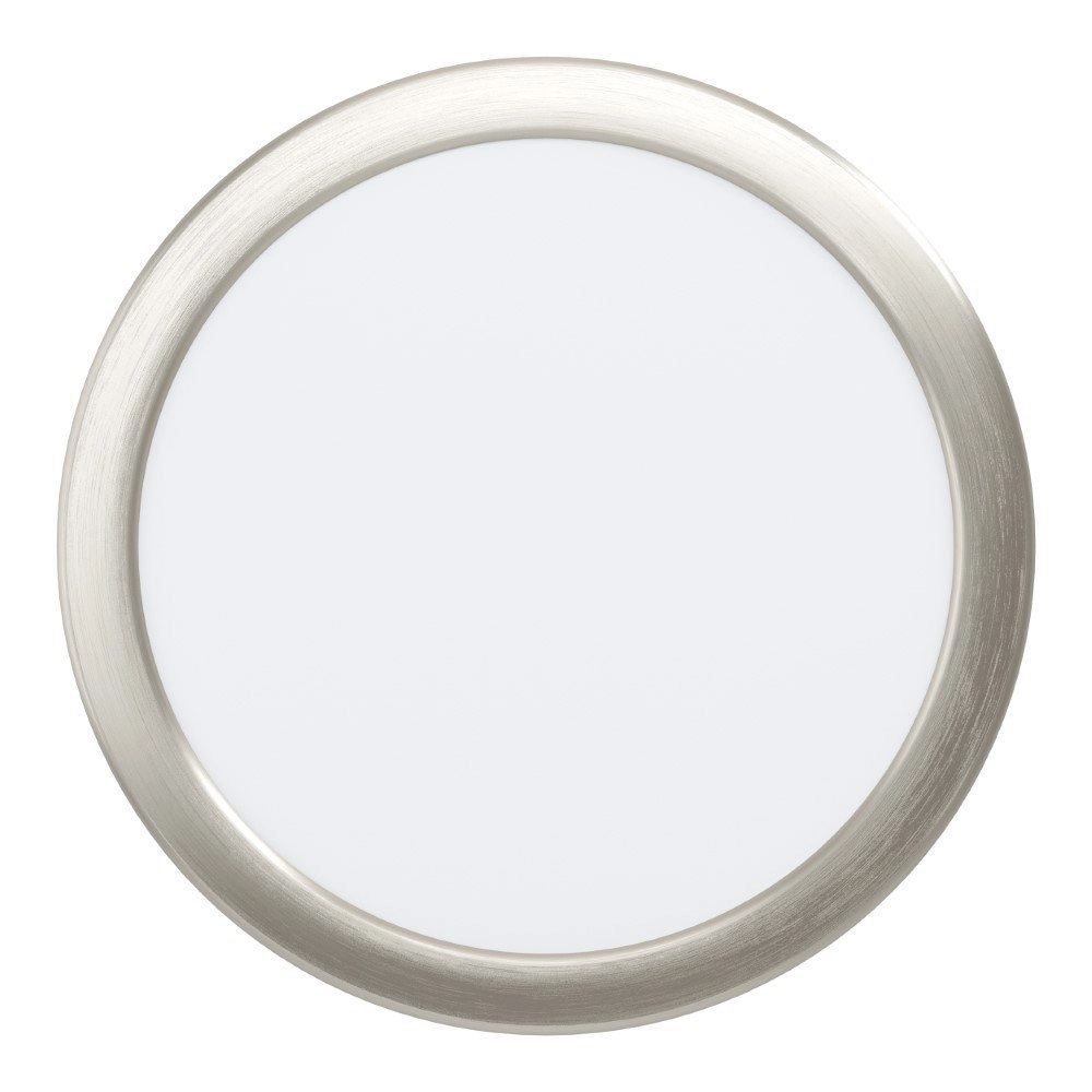Stainless steel recessed spotlight Fueva 5 Ø 21.6cm