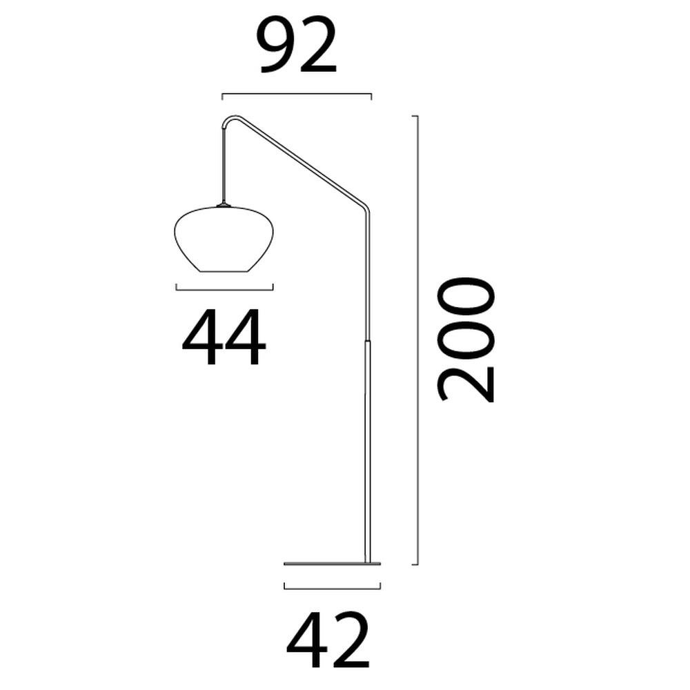Think Paper floor lamp Cartone sand foot Masterlight 8718121390413