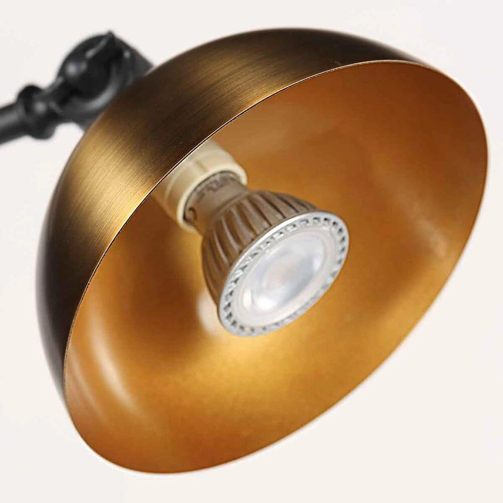 Floor lamp Pintino black with bronze Steinhauer 8712746176490