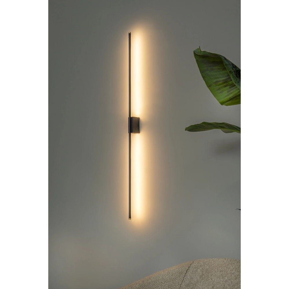 Wall lamp Marnik 94.5cm black Premium by Lucide 5411212421173