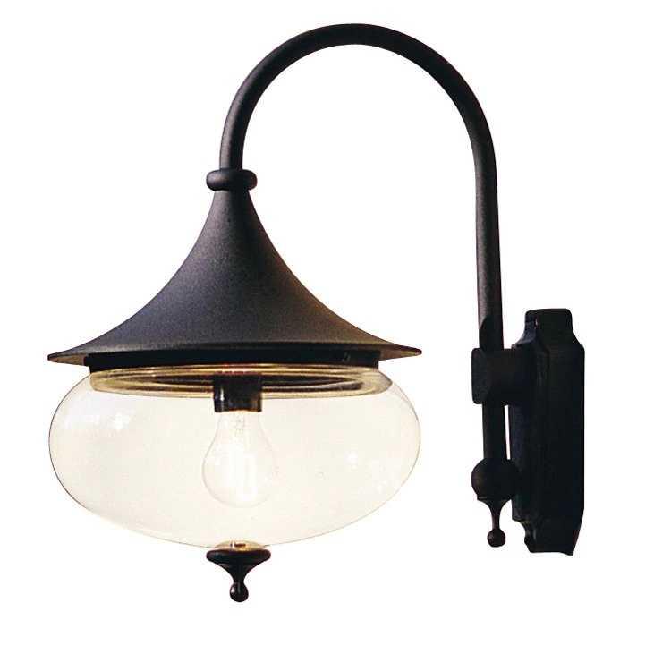 Wall lamp Libra Classic 45cm Matte Black