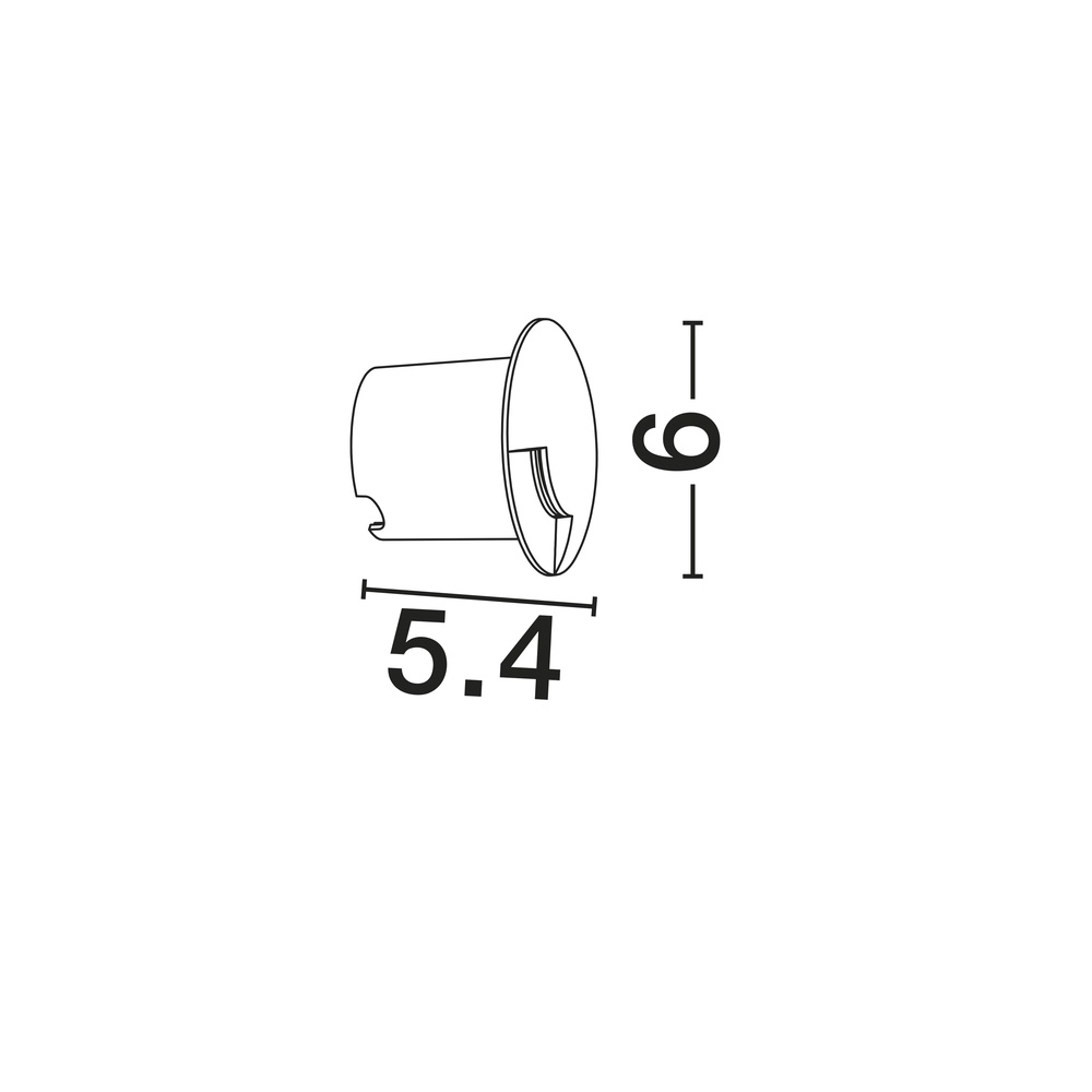 Recessed light Eris black single Lyora 5212017471680