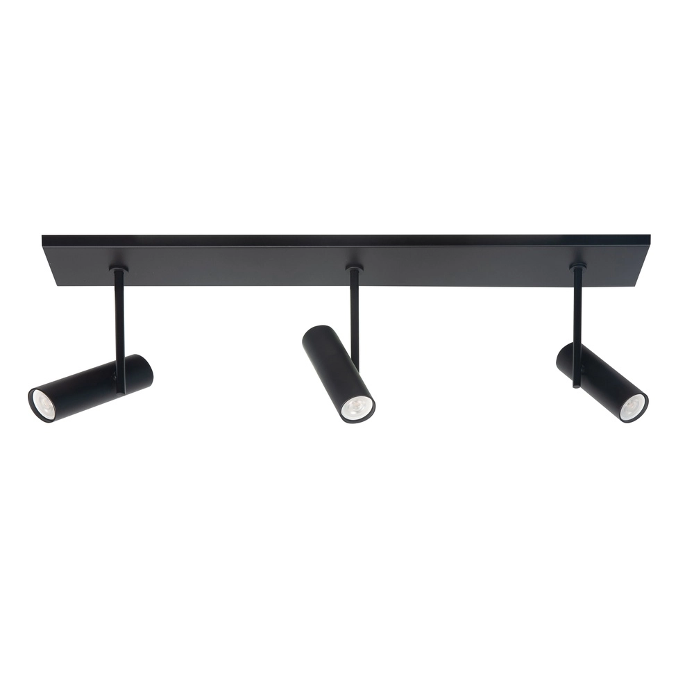 Black spot Trend 3-light straight
