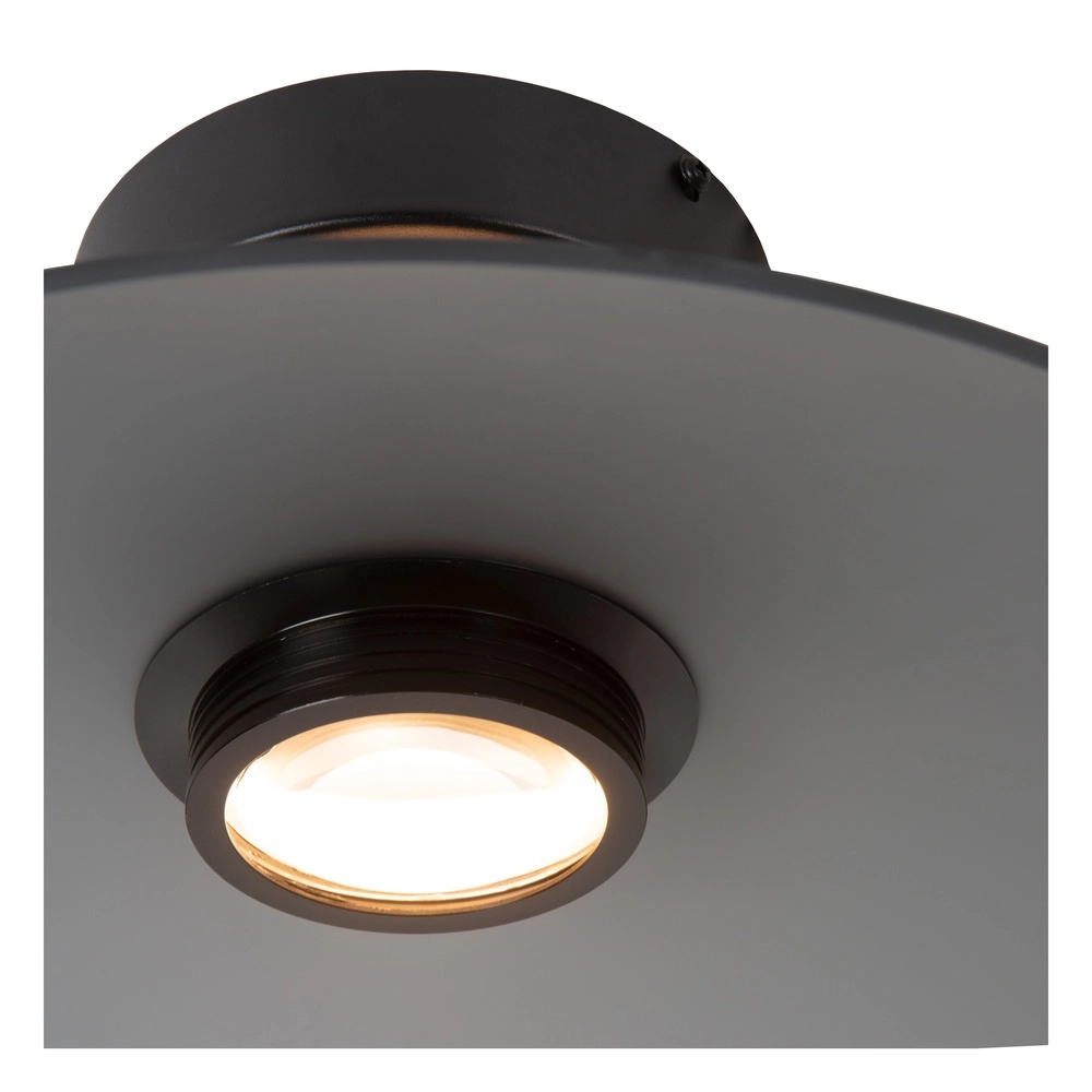 Sleek ceiling lamp Menga Ø 40cm smoke glass Premium by Lucide 5411212251237