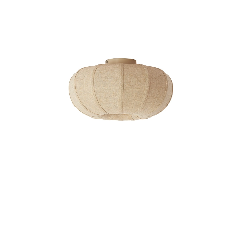Japandi ceiling lamp Zosia Ø 40cm - natural - 1x E27