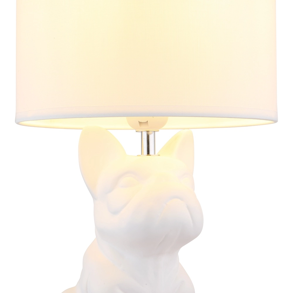 Table lamp Dogo dog white with cap Globo 9007371569687